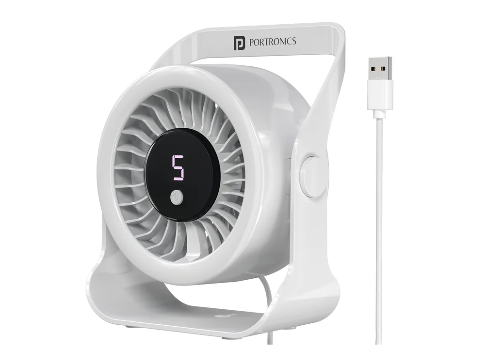 Portronics Toofan X Lite USB fan product photo