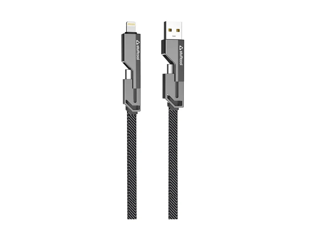 Stuffcool Quad Pro 4-in-1 braided cable (60W) product photo