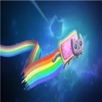 Nyan Cat in space