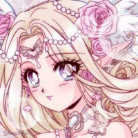 Kawaii anime girl, Y2K pink Roblox decal