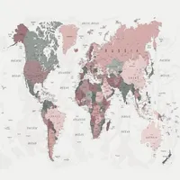 Preppy world map Roblox decal