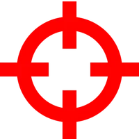 Crosshair (Red) Aim Cursor