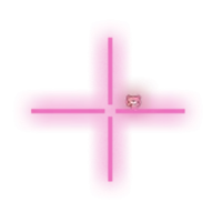 Cute gloomy bear crosshair