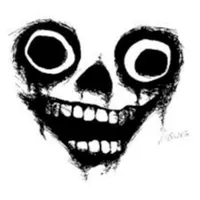 Ink creepy smile