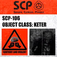 SCP-106 warning sign