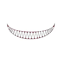 Sharp-tooth grin
