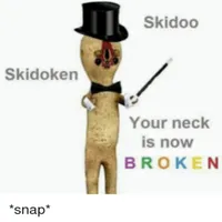 SCP-173 neck snap meme