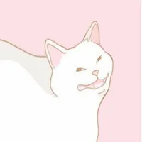 Smug cat drawing