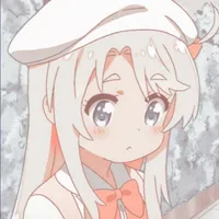Aesthetic anime girl, white hat Roblox decal