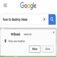 MrBeast location meme