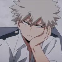 Katsuki Bakugo (bored)