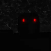 Red eyes in the dark