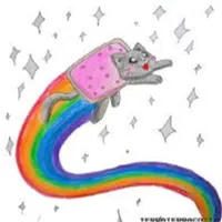 Cute Nyan Cat drawing