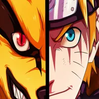 Naruto and Kurama split