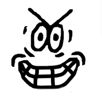Skibidi Toilet Grin Face