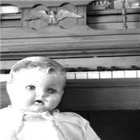 Creepy doll photo