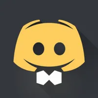 Discord logo (yellow, bow tie) Roblox decal