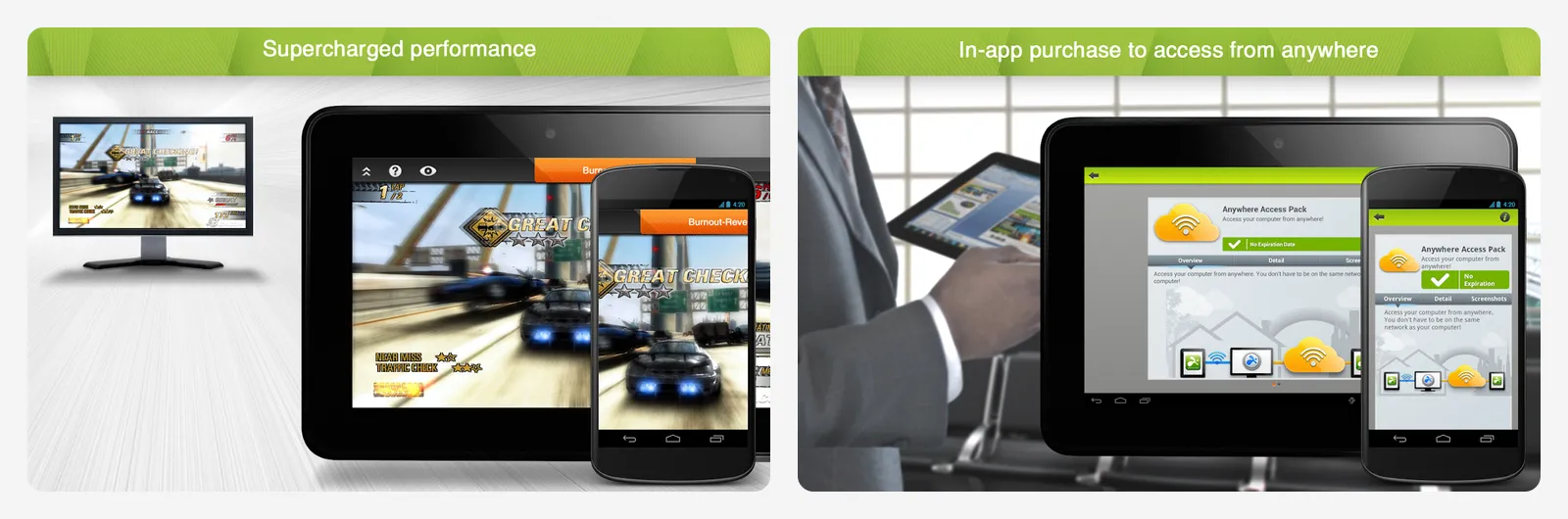 Splashtop app screenshots