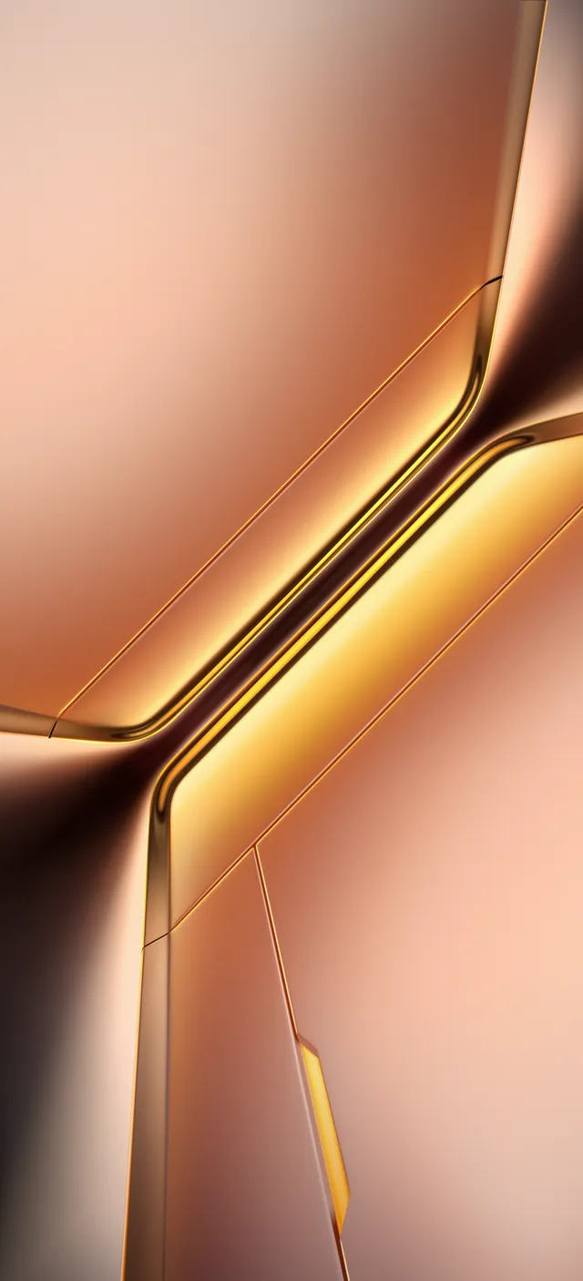 Oppo K15s Peach wallpaper