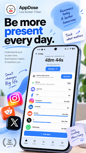 AppDose – Live Screen Timer screenshot 1