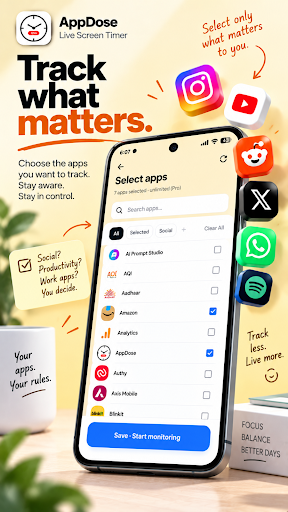 AppDose – Live Screen Timer screenshot 5