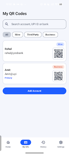 My UPI QR Codes screenshot 3