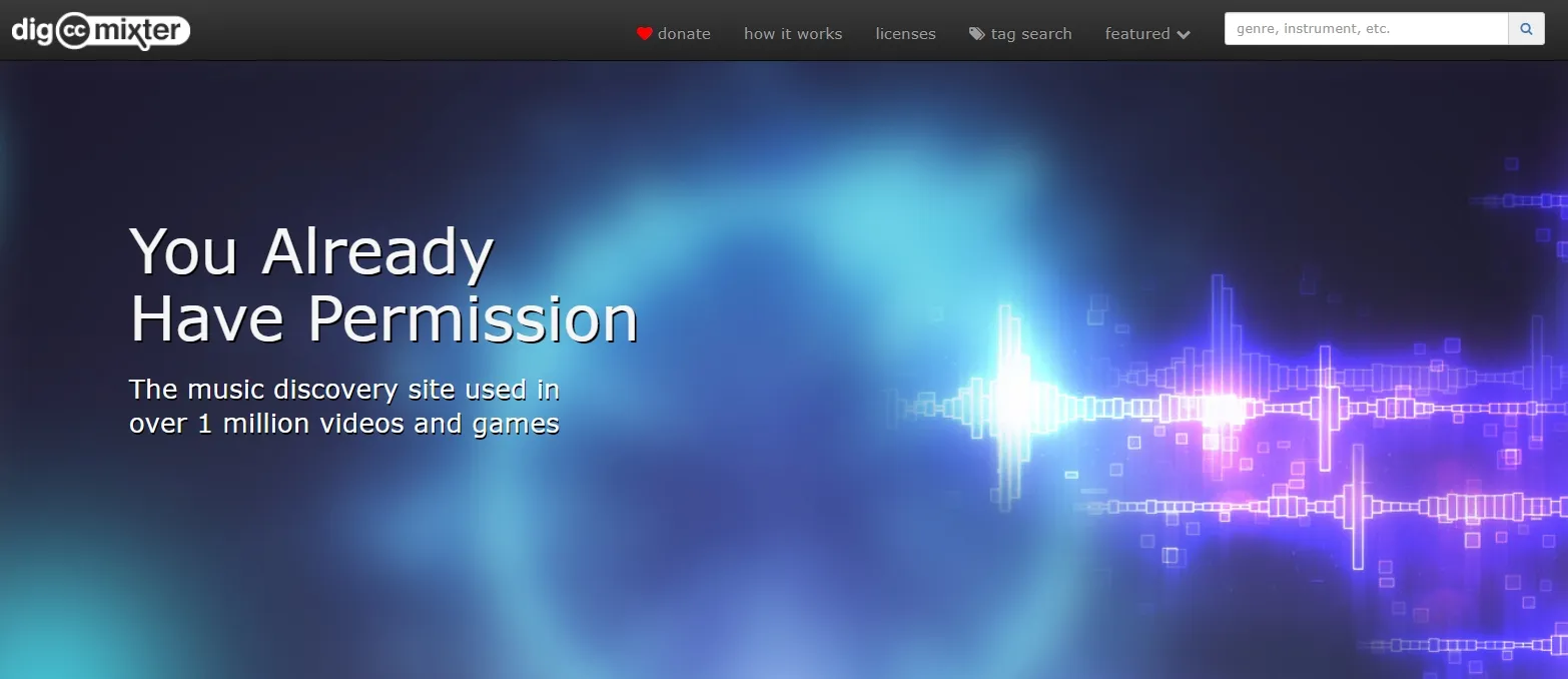 ccmixter for youtube