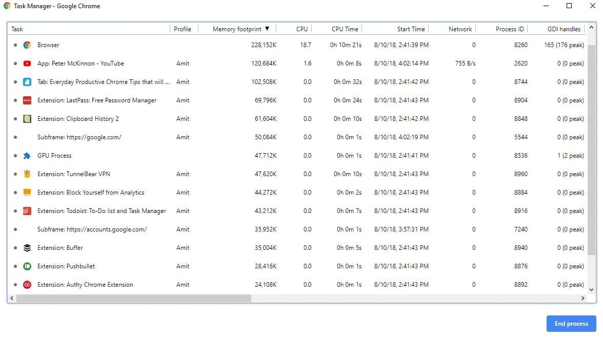 check why chrome is Lagging