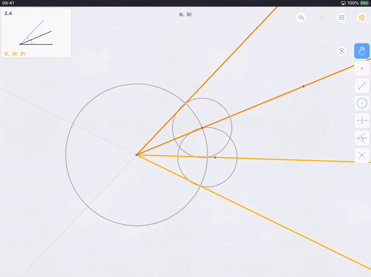 euclidea in game scene