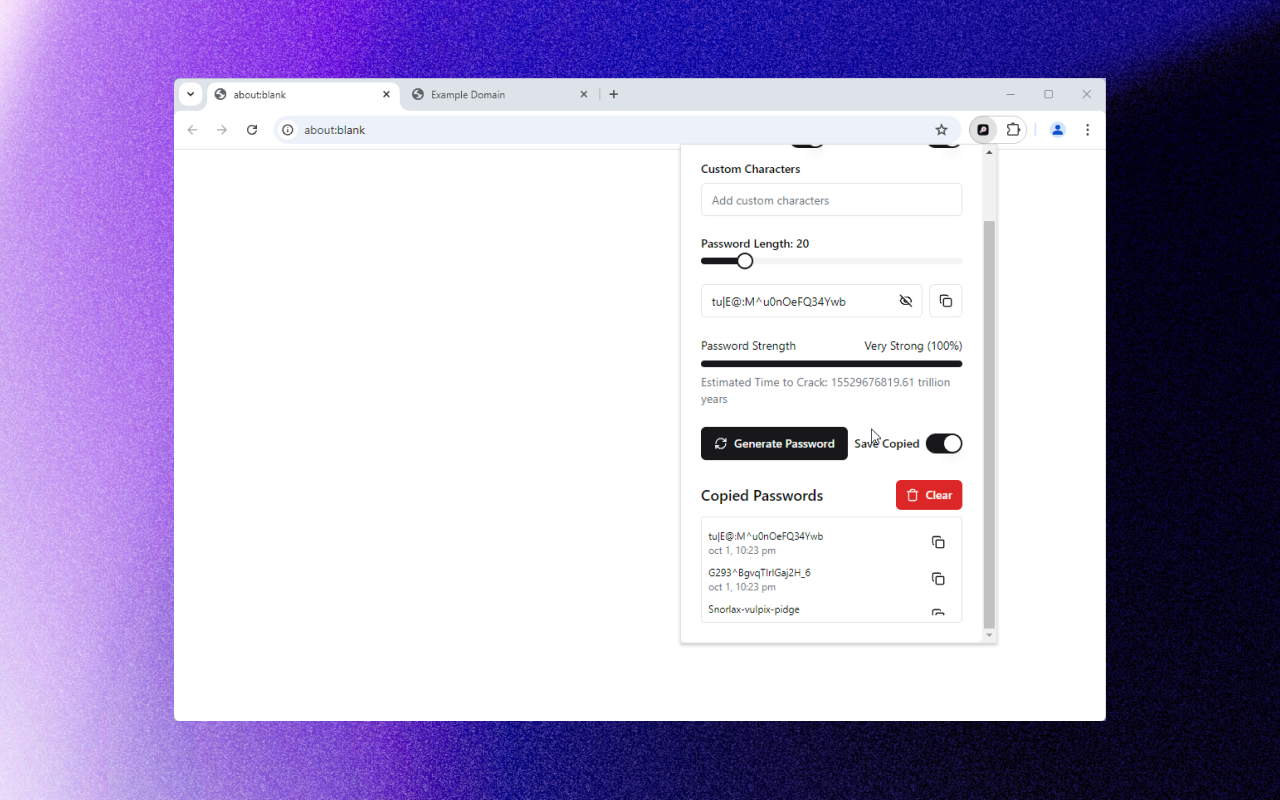 Strong Password Generator screenshot 2