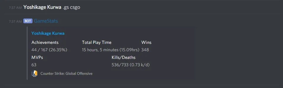 gamestats csgo