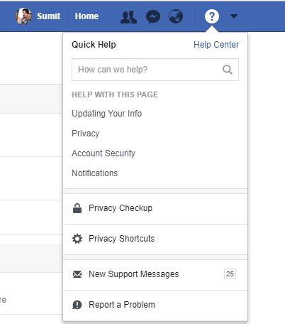 how to open facebook checkup how to open facebook checkup