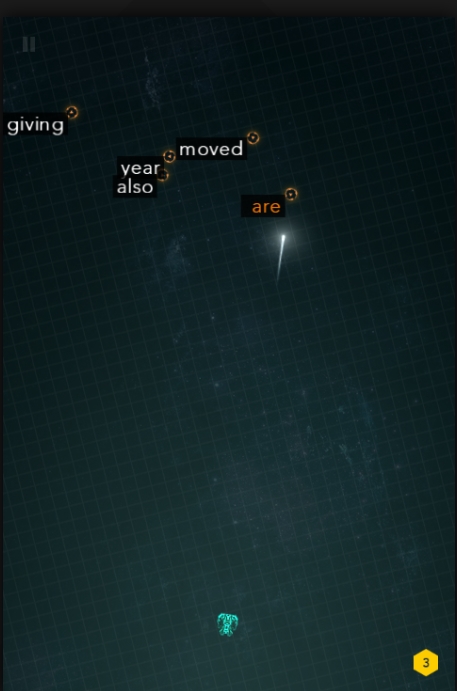 ZType space shooter typing game