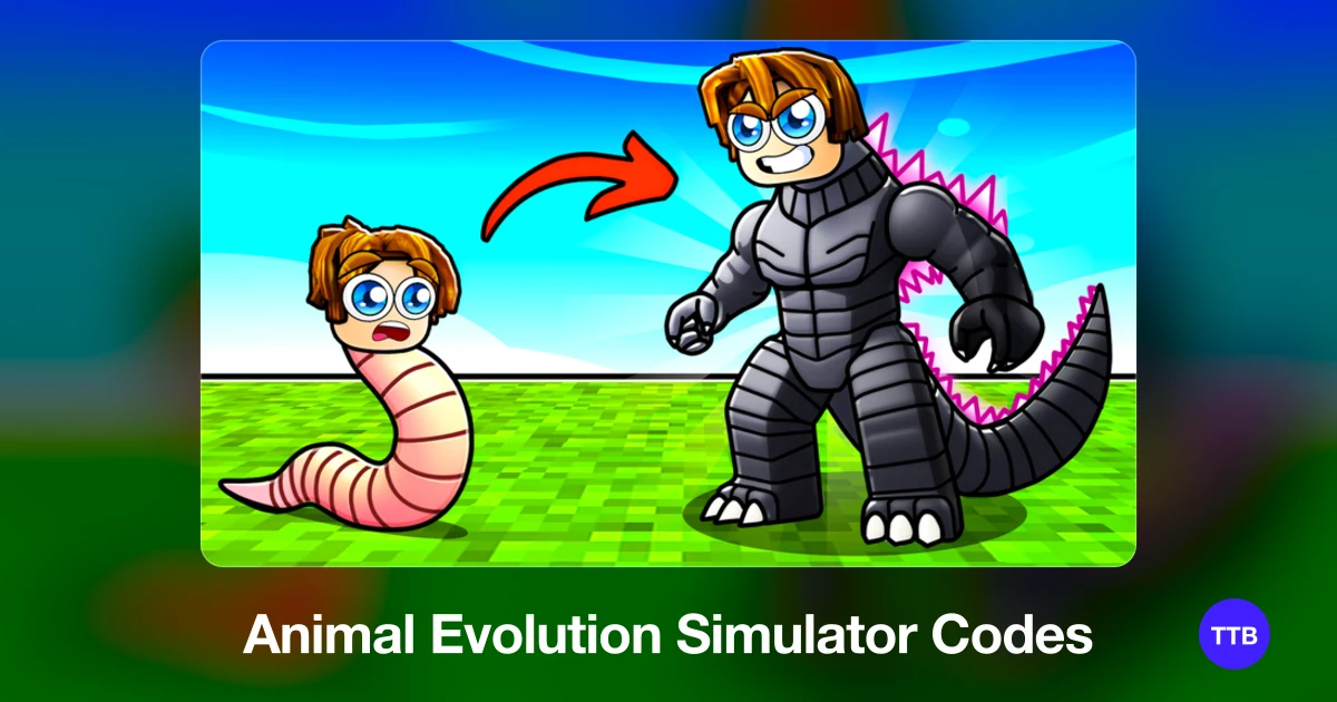 Animal Evolution Simulator codes cover: the official Roblox game image with the game name
