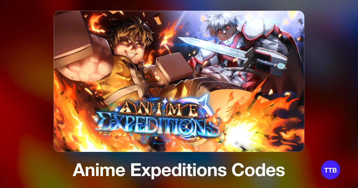 Anime Expeditions codes cover: the official Roblox game image with the game name