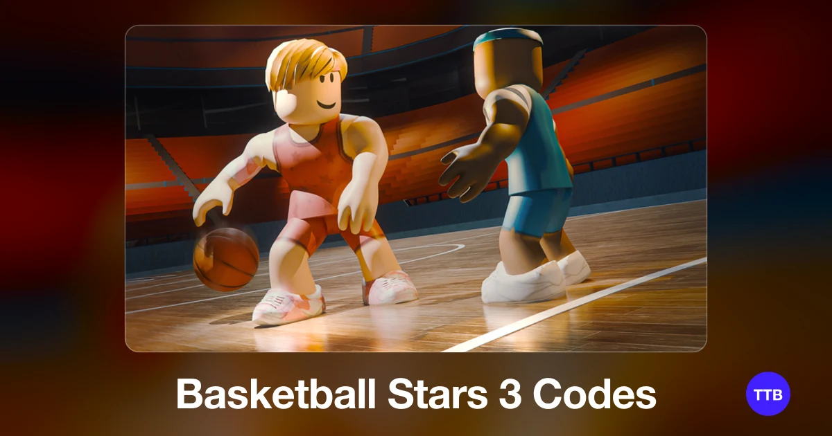 Basketball Stars 3 codes cover: the official Roblox game image with the game name