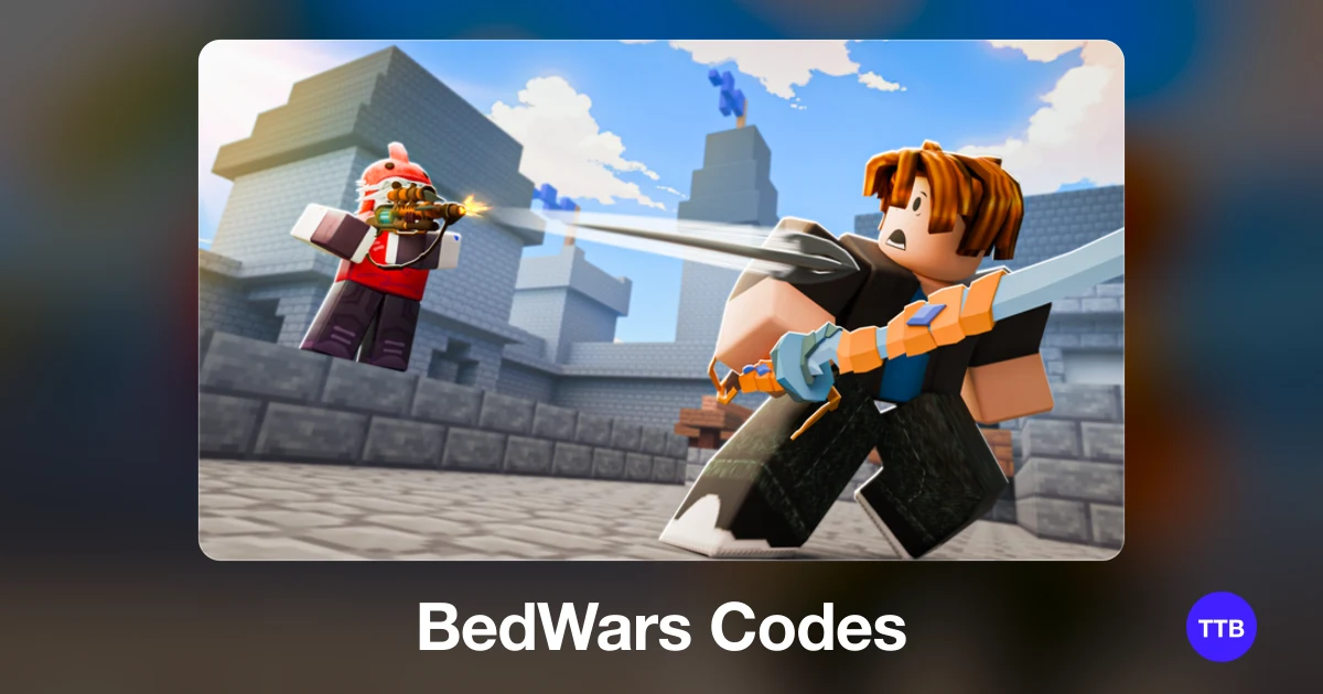BedWars codes cover: the official Roblox game image with the game name