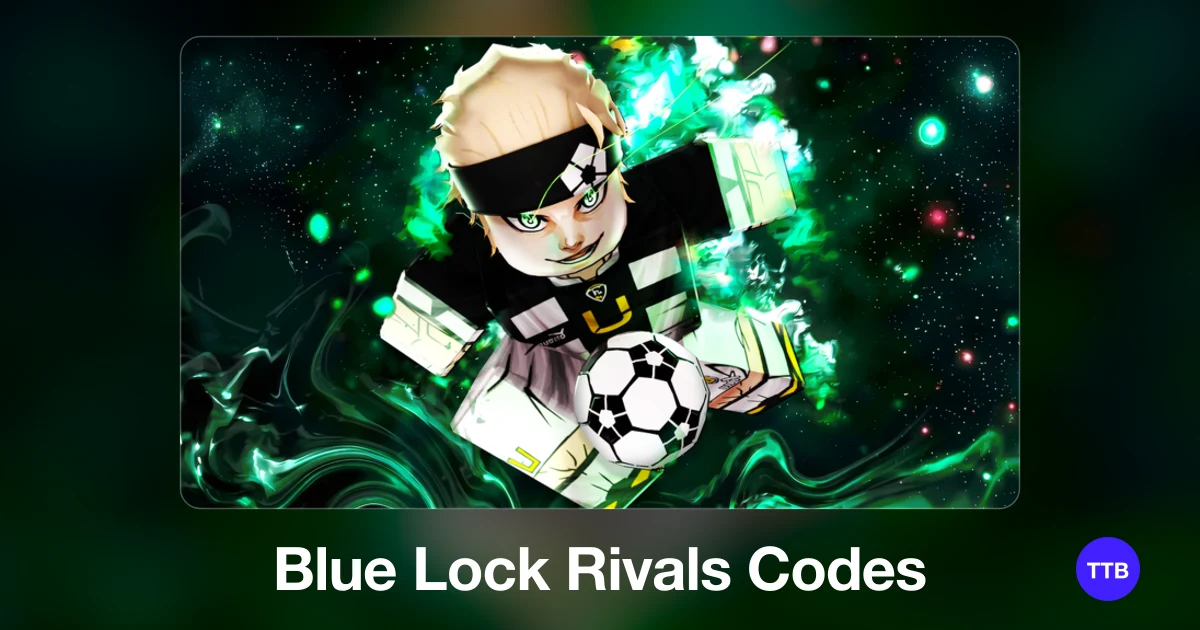 Blue Lock Rivals codes cover: the official Roblox game image with the game name