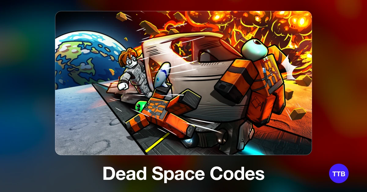 Dead Space codes cover: the official Roblox game image with the game name