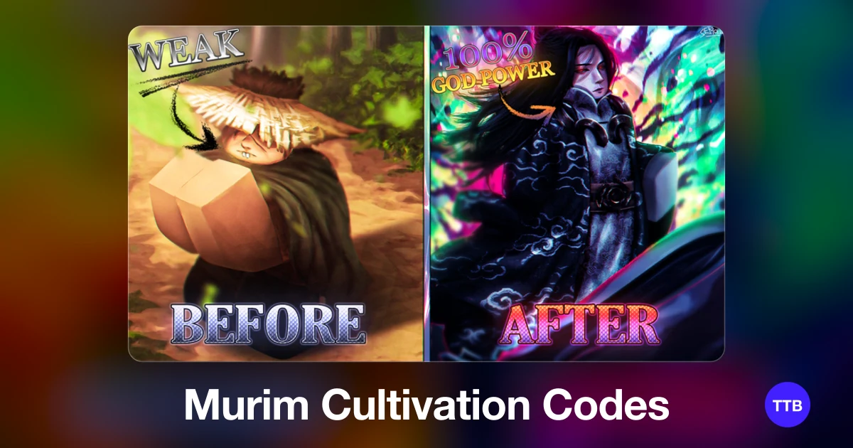 Murim Cultivation codes cover: the official Roblox game image with the game name