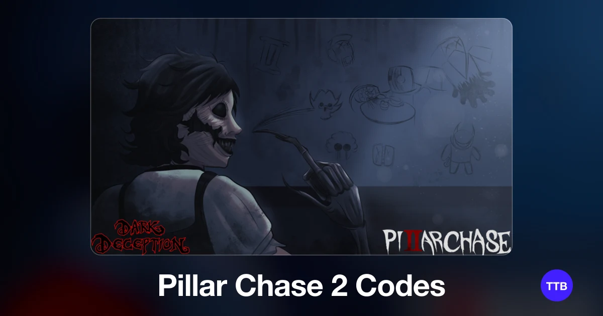 Pillar Chase 2 codes cover: the official Roblox game image with the game name