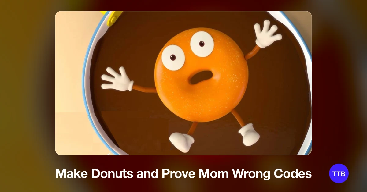 Make Donuts and Prove Mom Wrong codes cover: the official Roblox game image with the game name