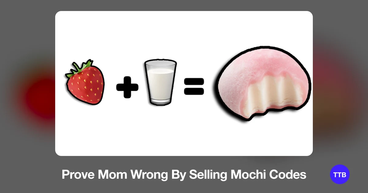 Prove Mom Wrong By Selling Mochi codes cover: the official Roblox game image with the game name