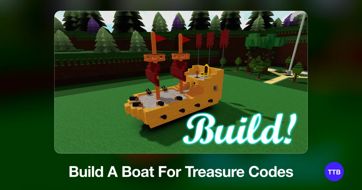 Build A Boat For Treasure codes cover: the official Roblox game image with the game name