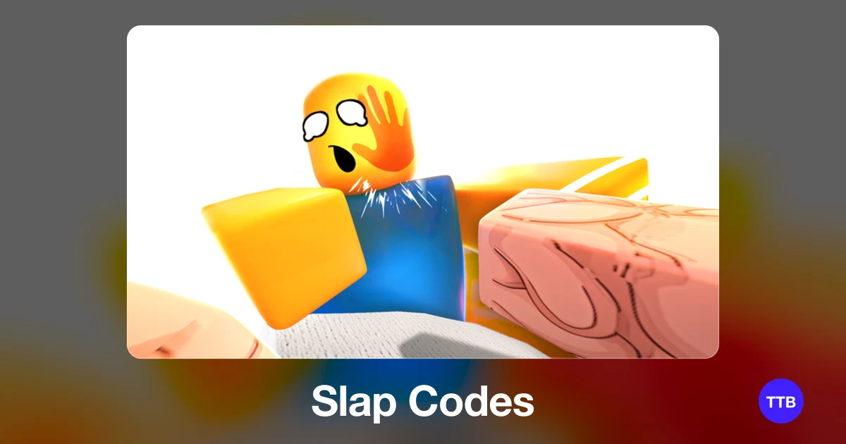 Slap codes cover: the official Roblox game image with the game name
