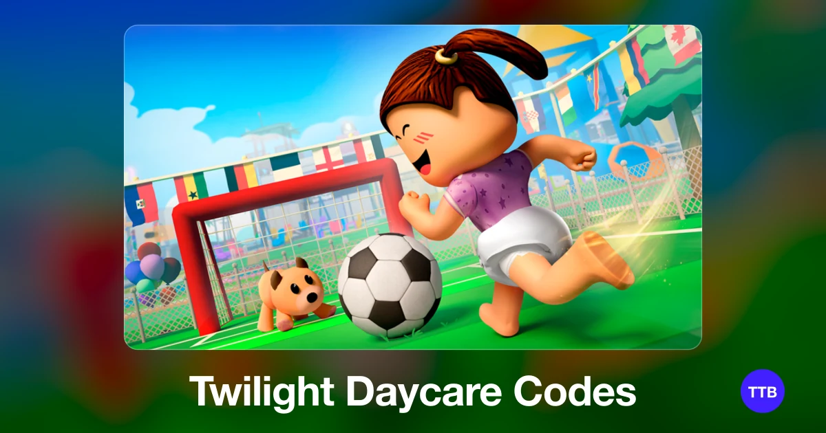 Twilight Daycare codes cover: the official Roblox game image with the game name