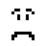 8 bit sad face help get puplished