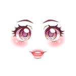 anime face