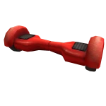 Red Rolling Hoverboard