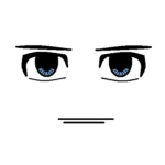 Anime Face,Blue eyes